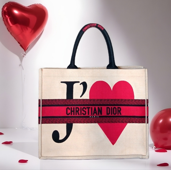 Dior Handbags - ❤️ Christian Dior LIMITED EDITION Large Book Tote DiorAmour Je T'aime  LIKE NEW✨
